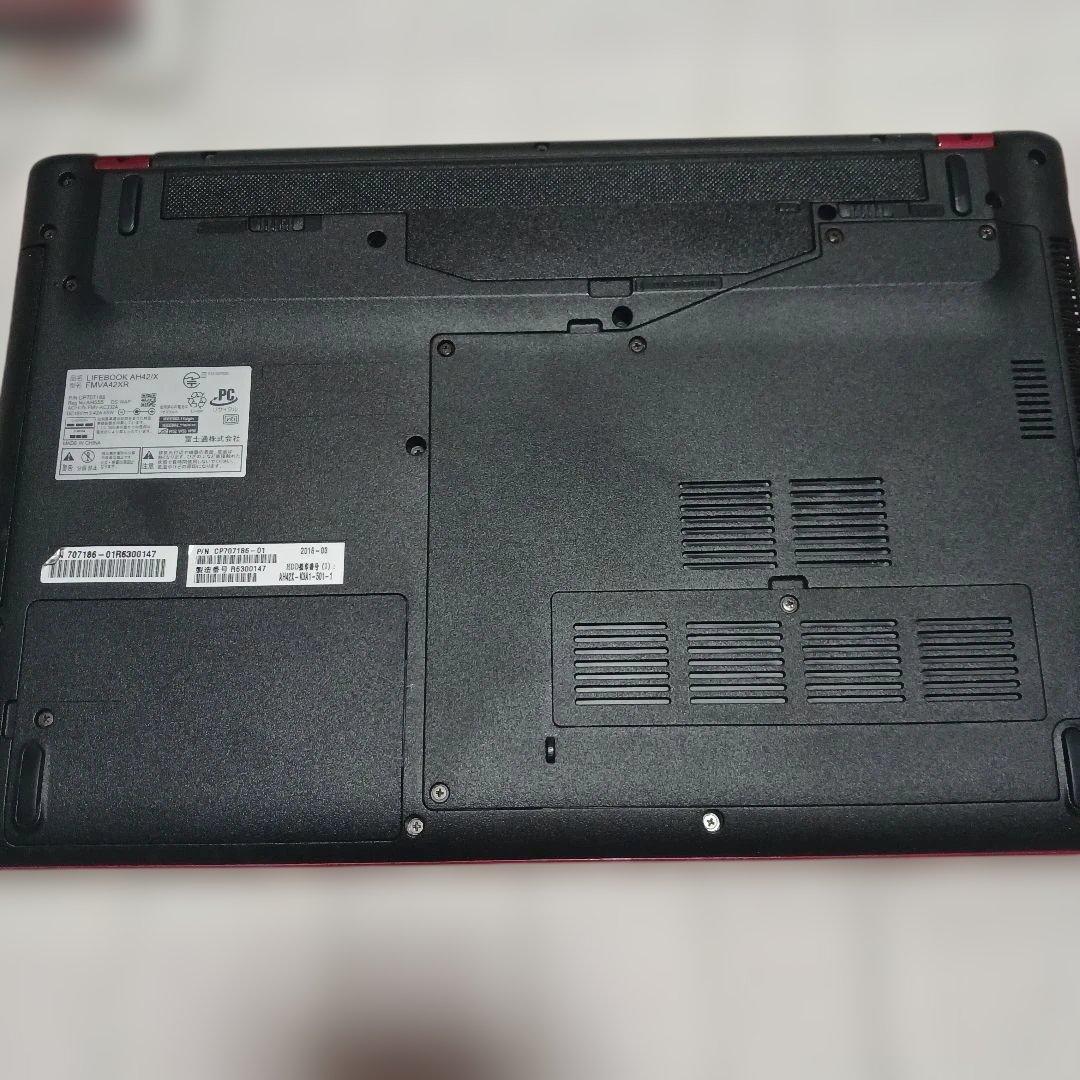 ジャンク品　富士通 ノートパソコン LIFEBOOK AH42/X