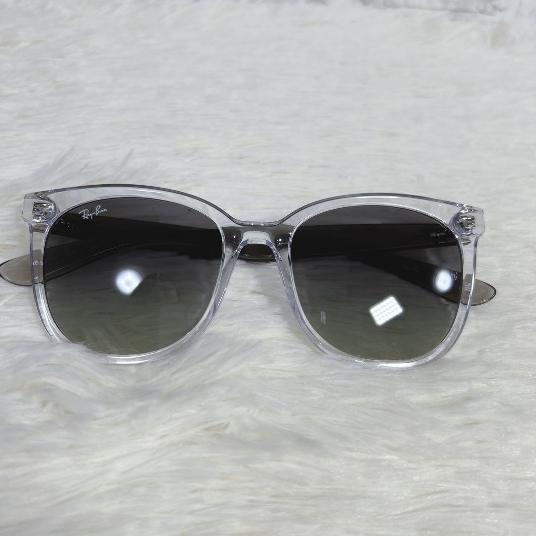 Ray-Ban クリアフレーム サングラス RB4379D グラデーション