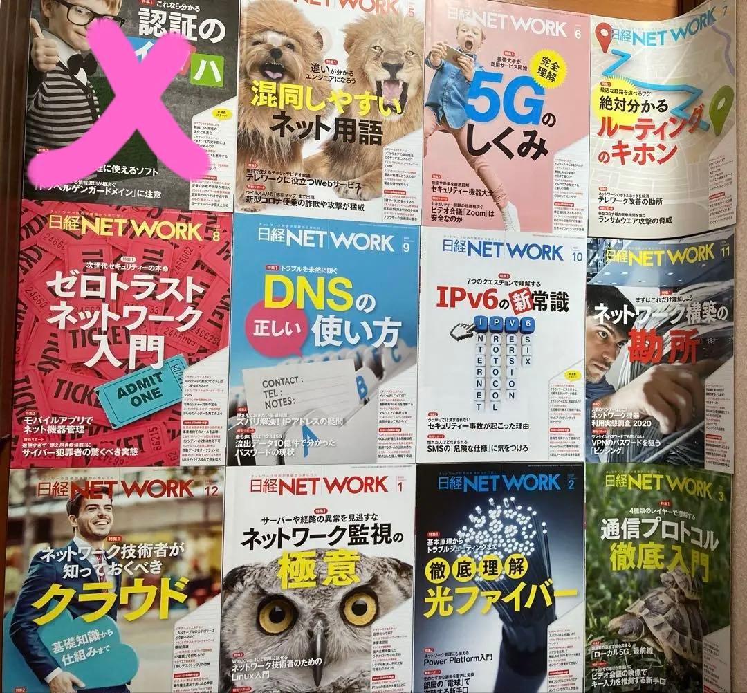 日経ネットワーク　日経network 11冊　その2
