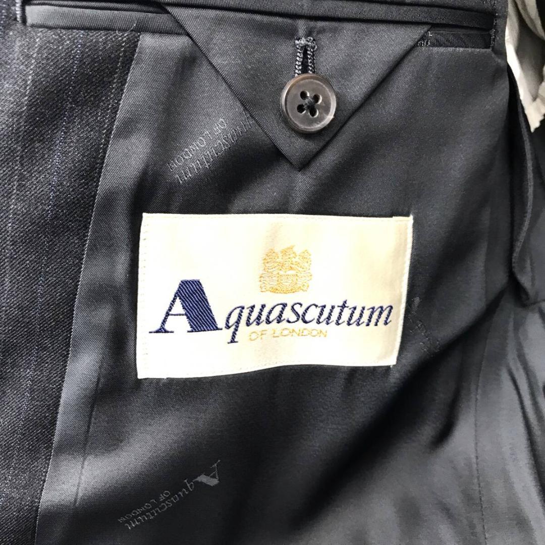 Aquascutum : シングルセットアップスーツ ジャケット＆パンツ