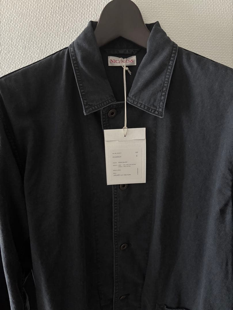 niceness H.LEEROY Sサイズcoverall 26SS恵比寿限定