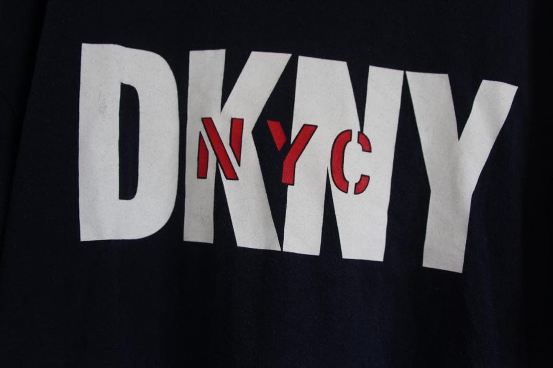 90s USA製 DKNY NYC　ロゴTシャツ　ダナキャラン　ニューヨーク