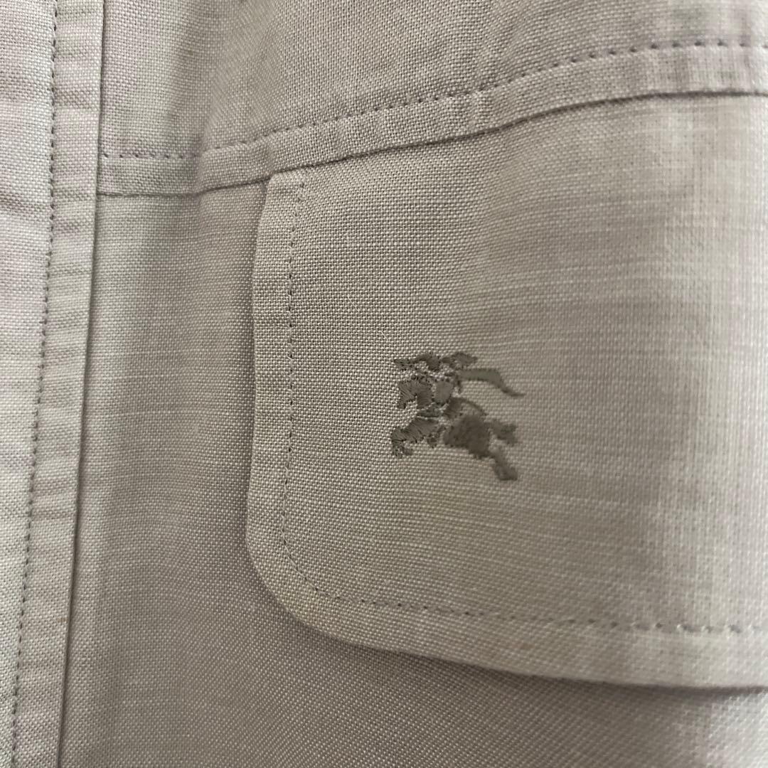 90sバーバリーズ コットンリネン ジャケット ブルゾン M サイズ
