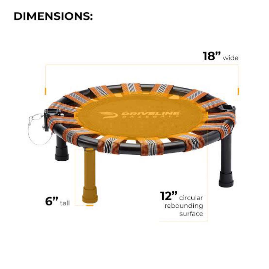 【美品・未使用級】DrivelineBaseball ミニトランポリンピッチング