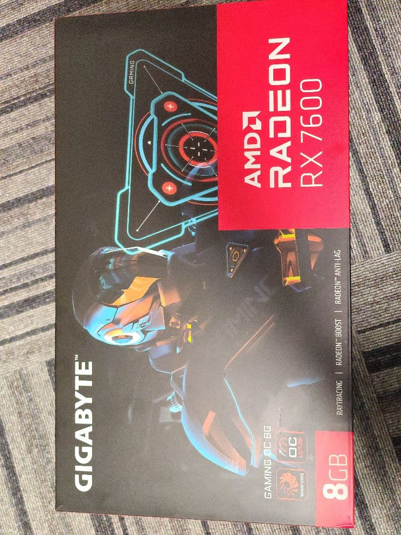 グラフィックボード・グラボ・ビデオカード GIGABYTE RX 7600 8GB OC
