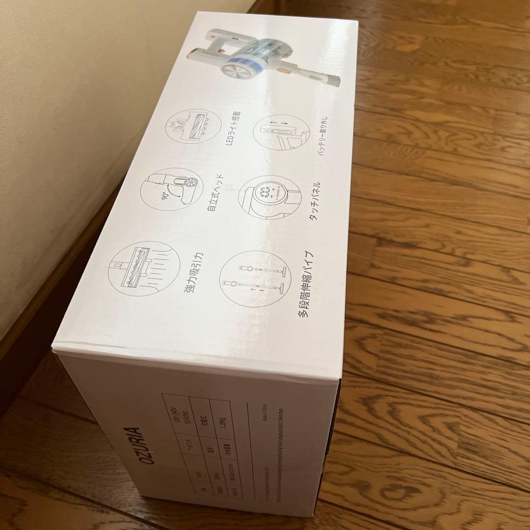ポトス！OZURIA コードレス掃除機　65000PA LEDタッチパネル