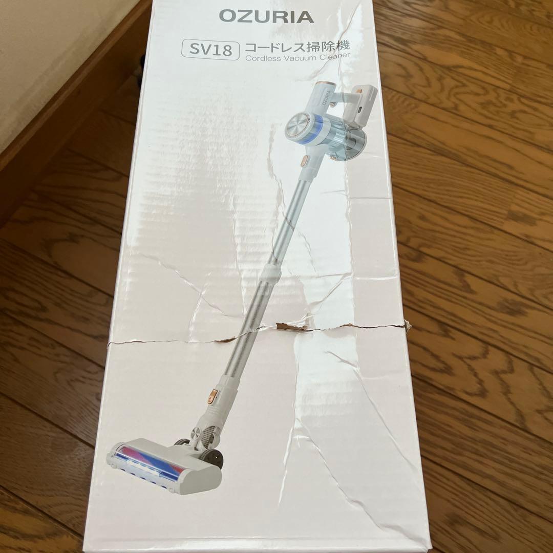 ポトス！OZURIA コードレス掃除機　65000PA LEDタッチパネル