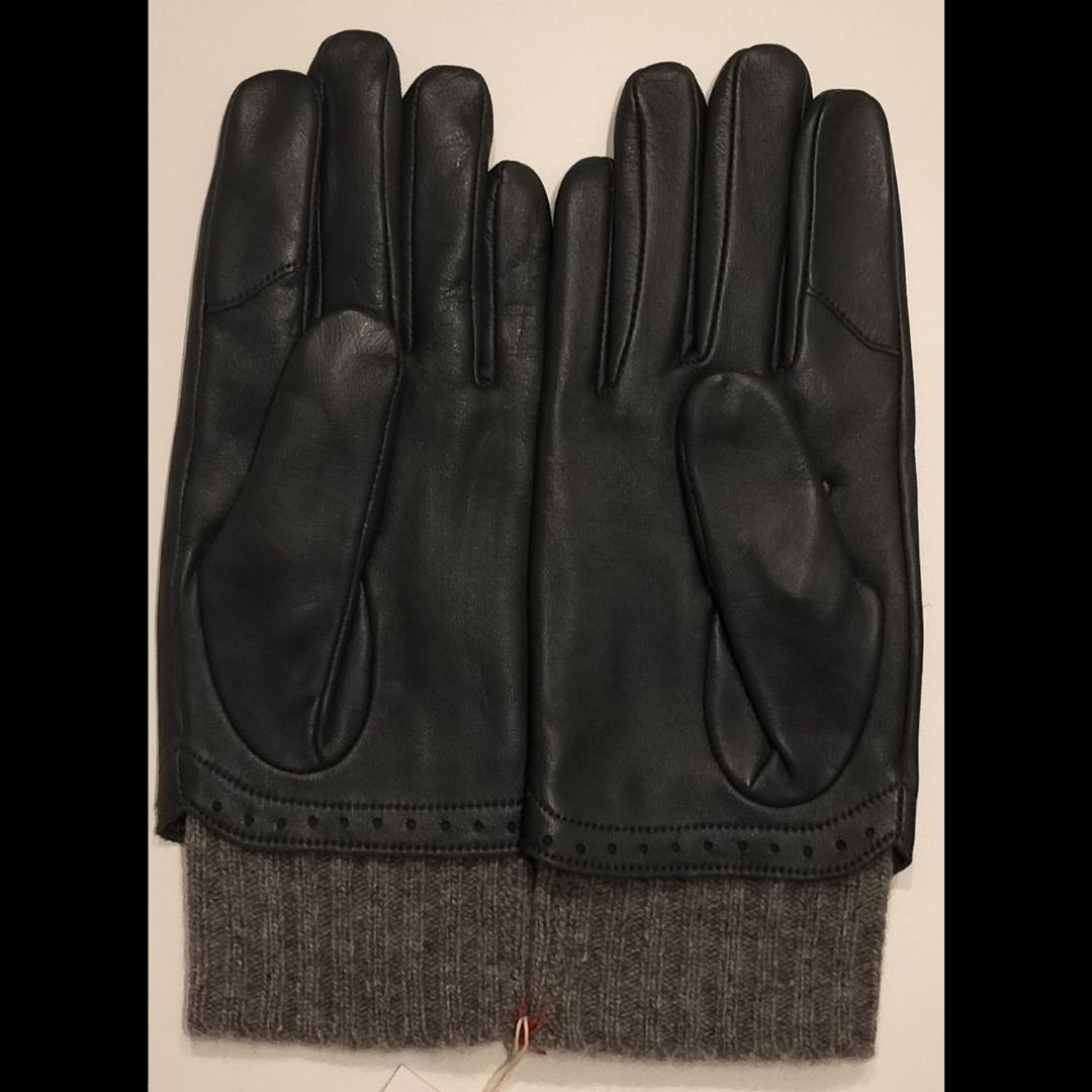 希少✰新品㊺【ヴィヴィアンウエストウッド】手袋 羊革 コンビ vivienne