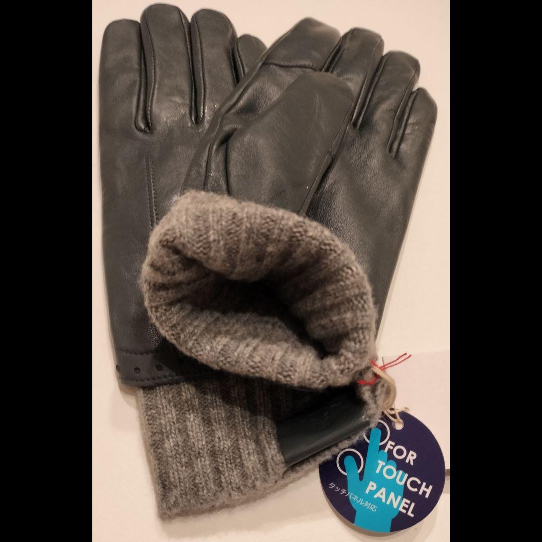 希少✰新品㊺【ヴィヴィアンウエストウッド】手袋 羊革 コンビ vivienne