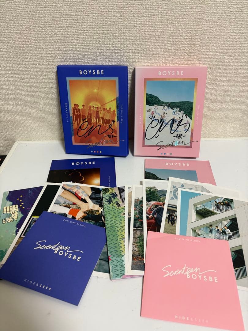 SEVENTEEN BOYS BE サイン入り