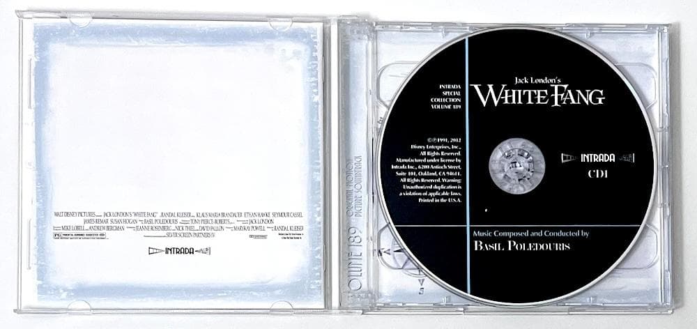 廃盤 2枚組 CD WHITE FANG ホワイト・ファング サウンドトラック