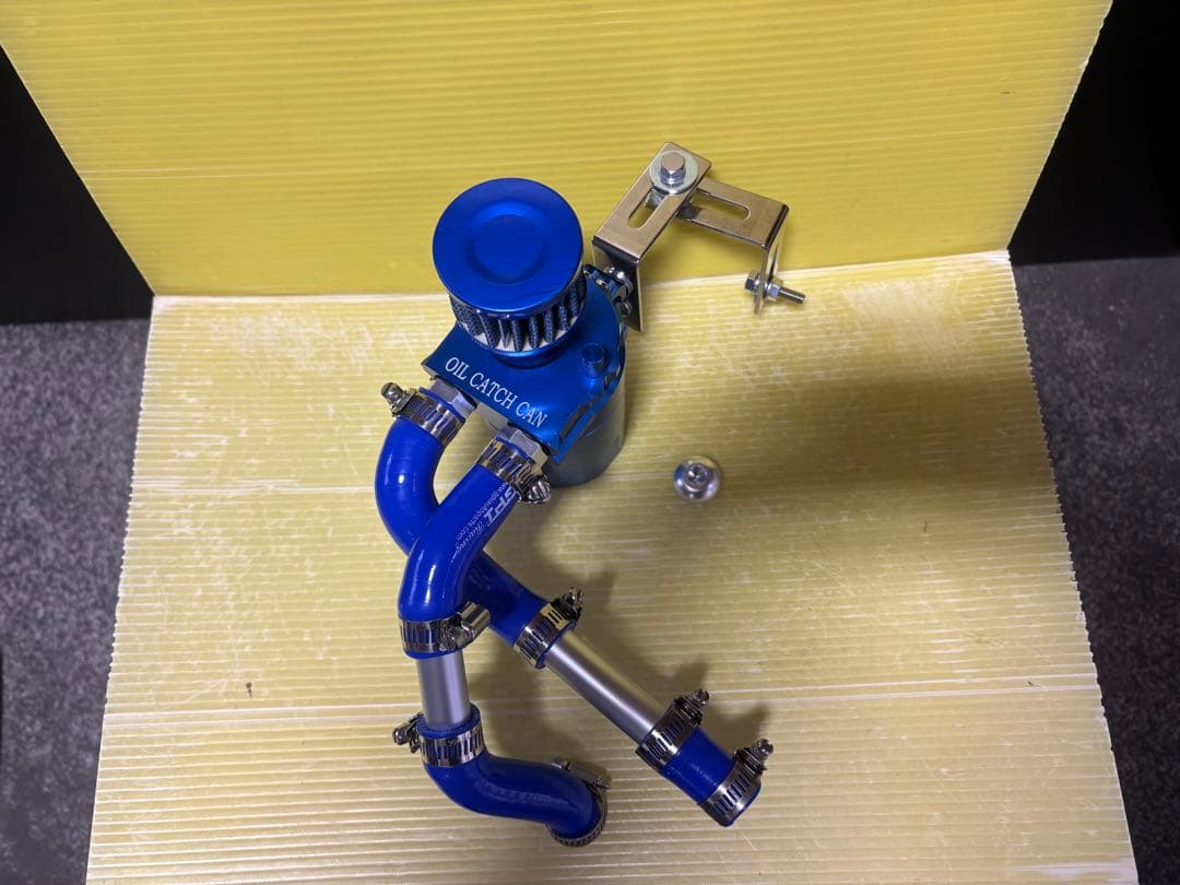 【神威☆オーダーパーツ！ポン付】ジムニーJA22オイルキャッチタンク新品キット
