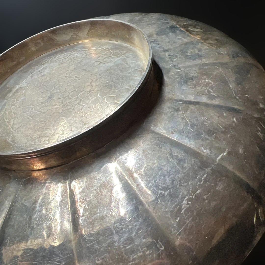 銅製大皿　お菓子皿　果物盤　直径28.5cm