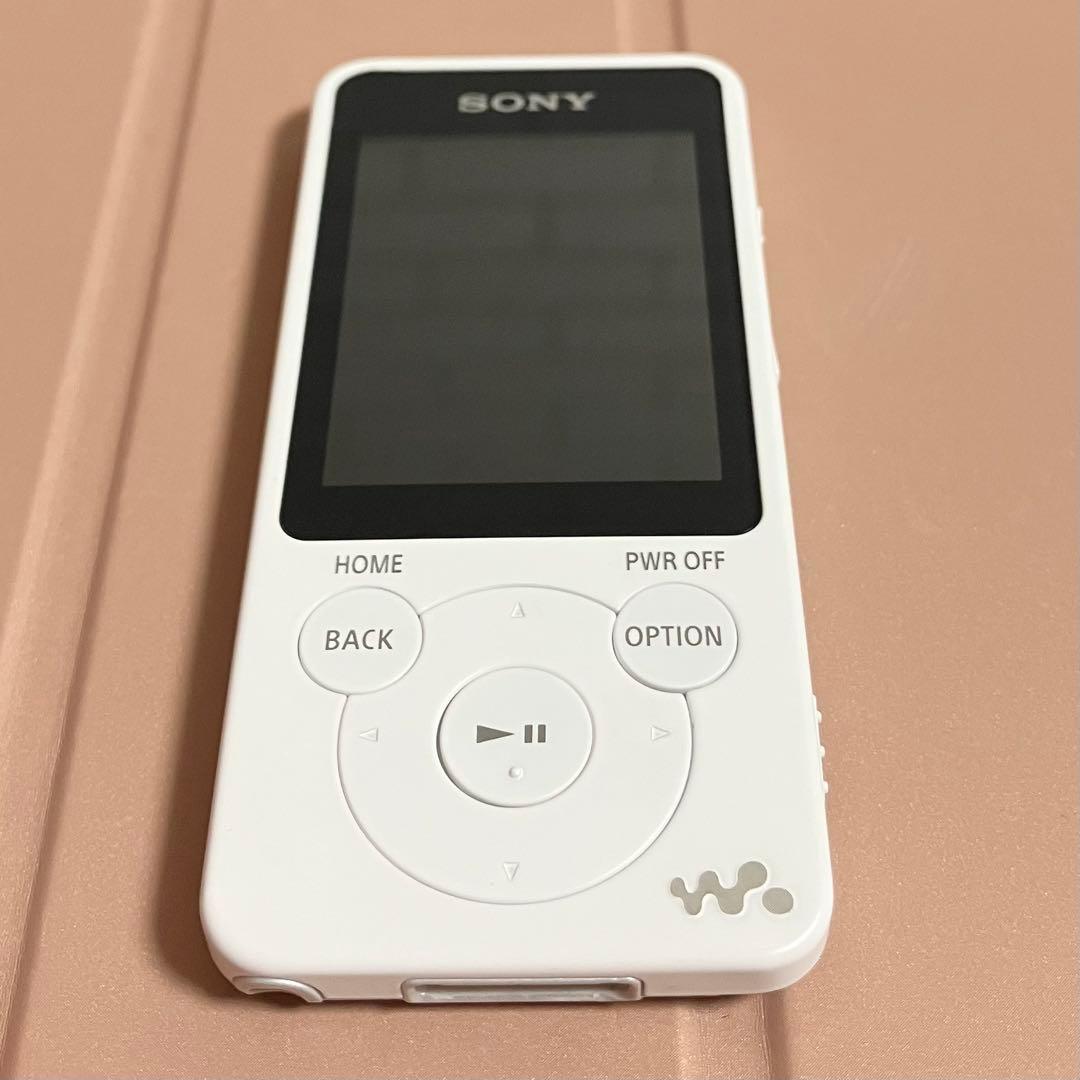 【極美品】SONY ウォークマン　NW-S14 8GB しろ
