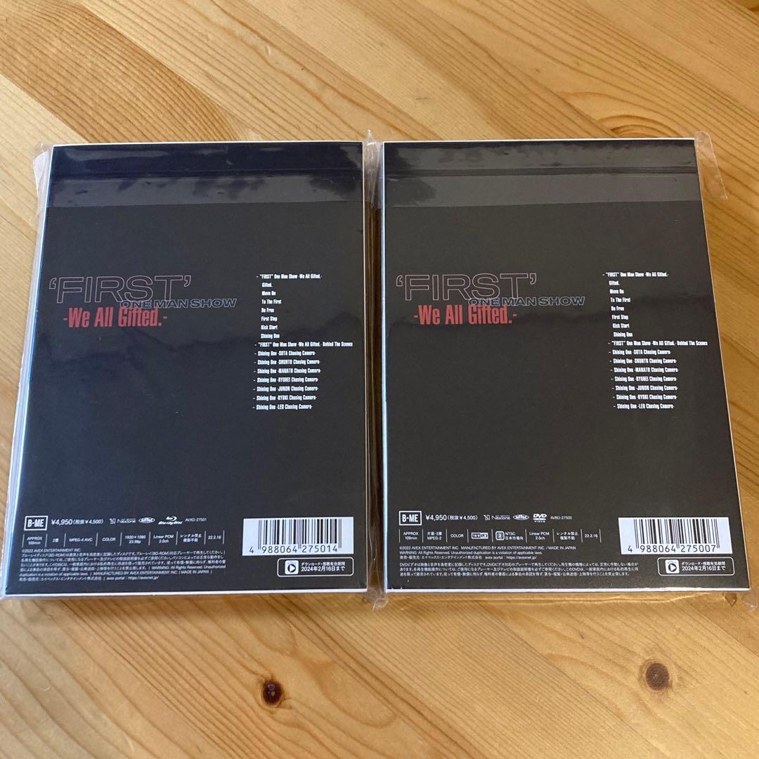 新品未開封 BE:FIRST BluRay DVD