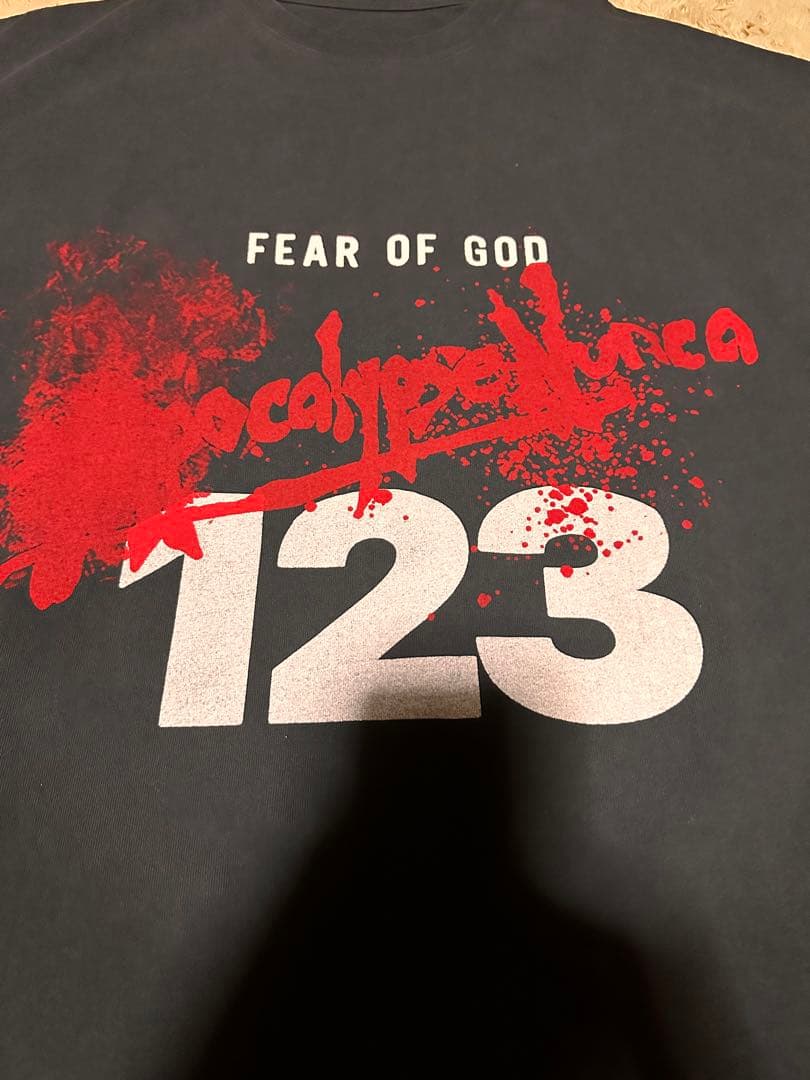 トップス Fear of God x RRR 123 Cut Off Tee
