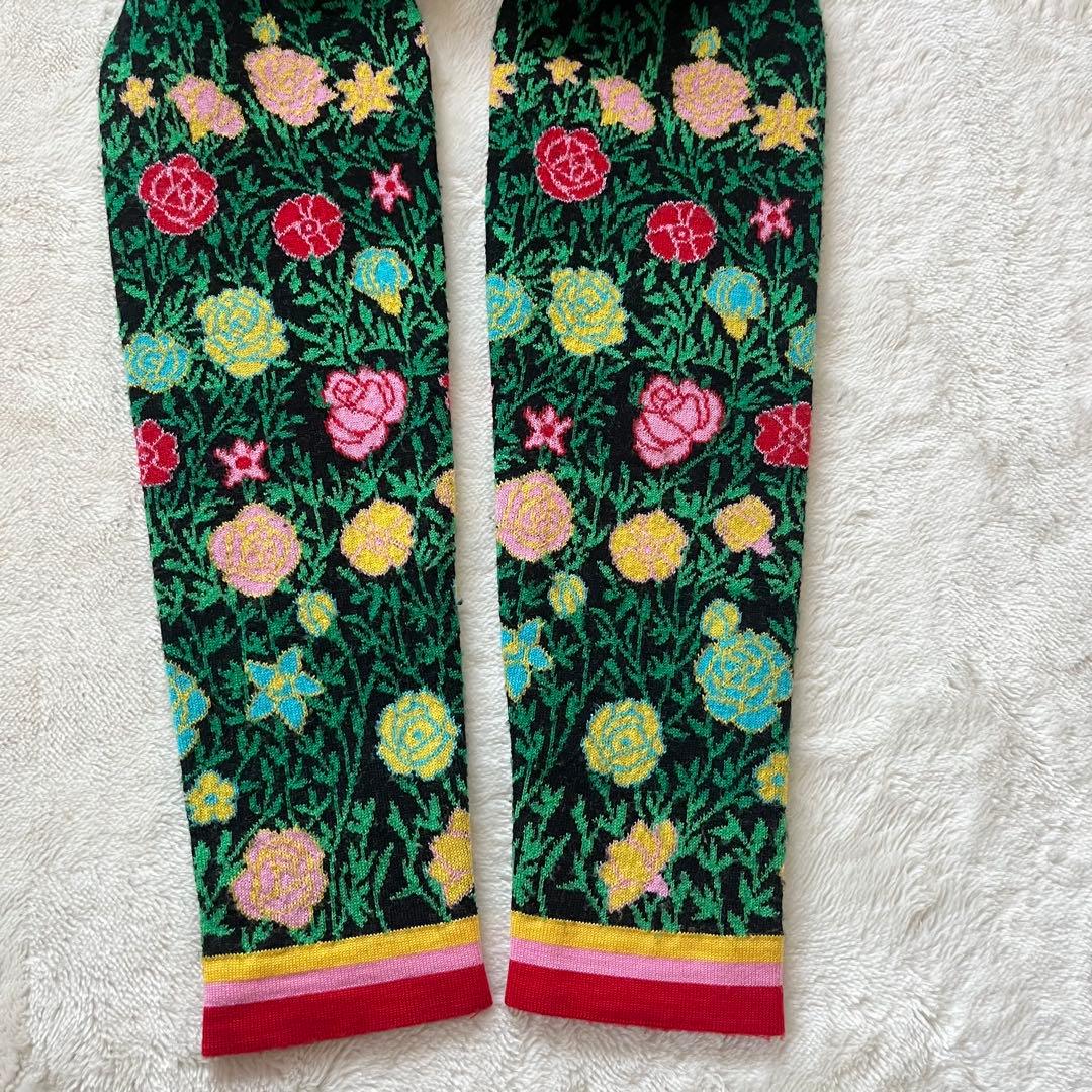 極美品✨KENZO ケンゾー　花柄カーディガン　エルカ期　M 毛100% 日本製