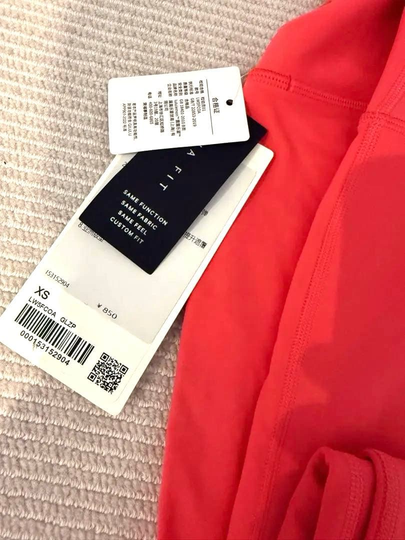 lululemon パンツ　Asia Fit XS ピンク