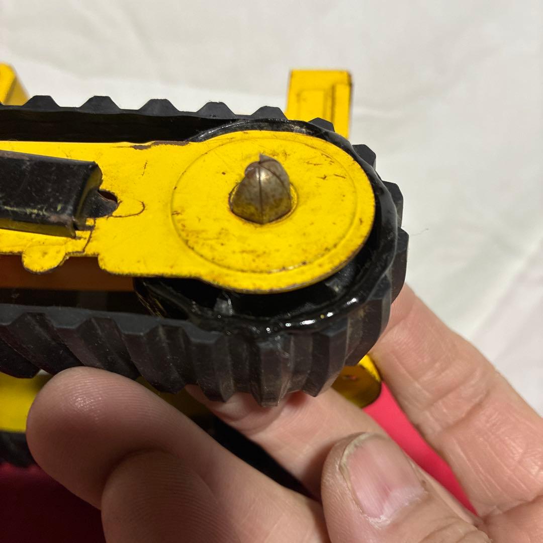 TONKA 金属製黄色ブルドーザー ミニカー