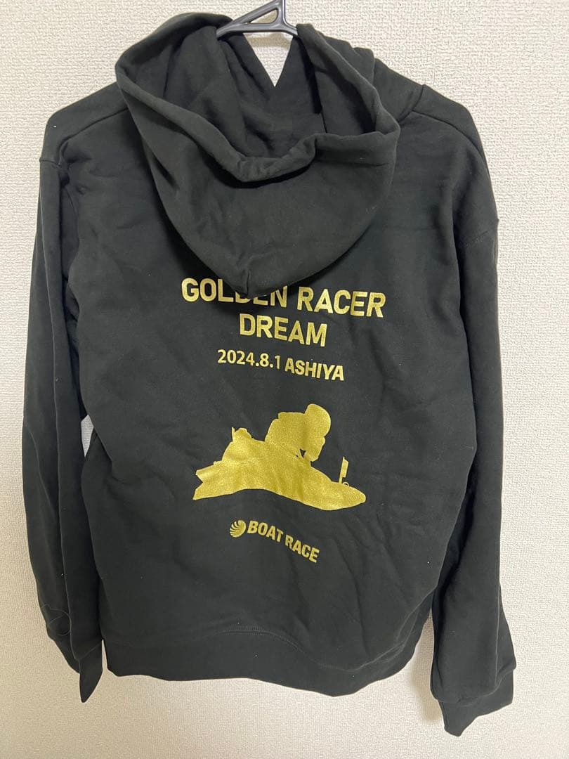 【値引き】ボートレーサー白井英治選手のサイン入りパーカー