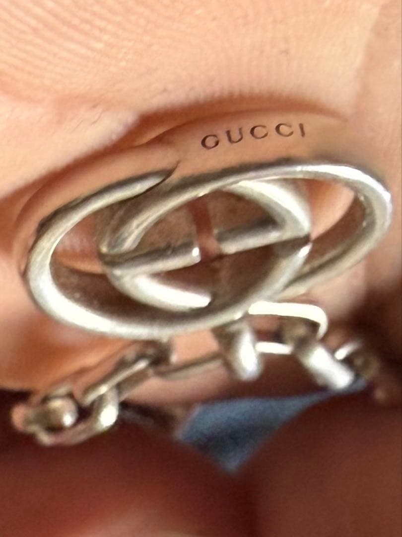 GUCCIネックレスシルバー