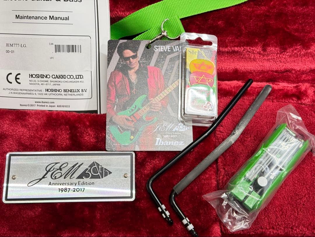Ibanez JEM777 LG Steve Vai 30周年 ギター
