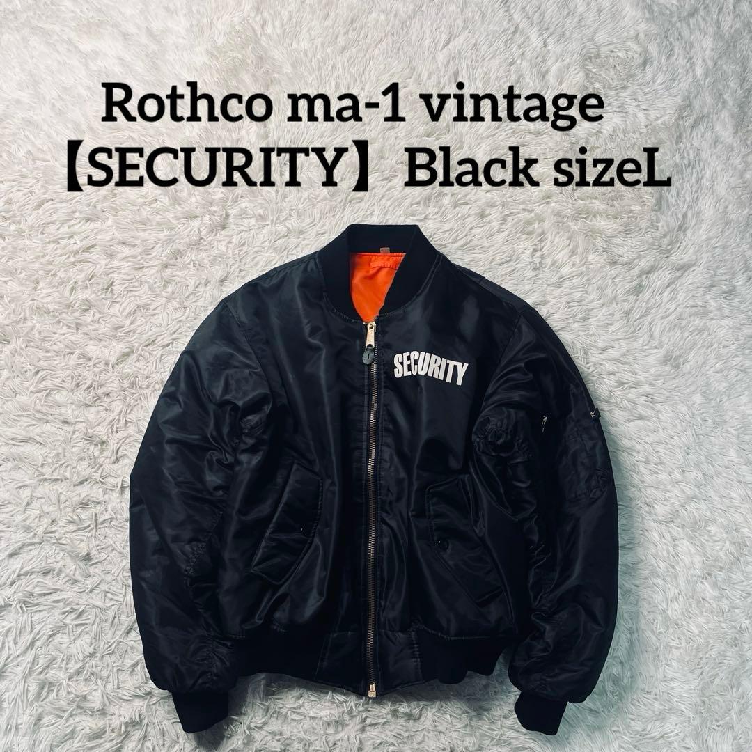 ジャケット・アウター Rothco archive type MA-1 flight jacket L
