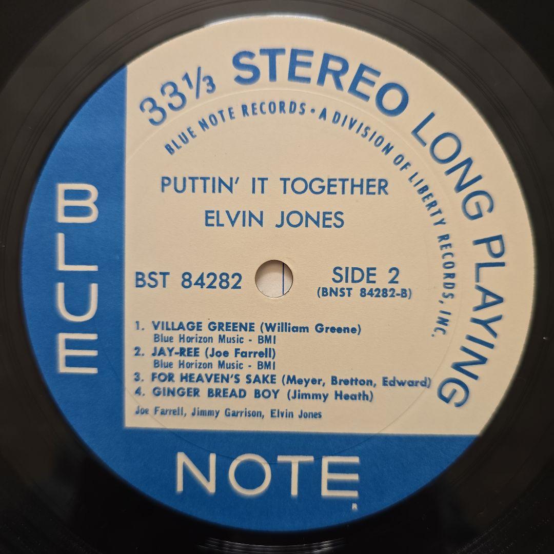 ELVIN JONES PUTTIN' IT TOGETHER LP外