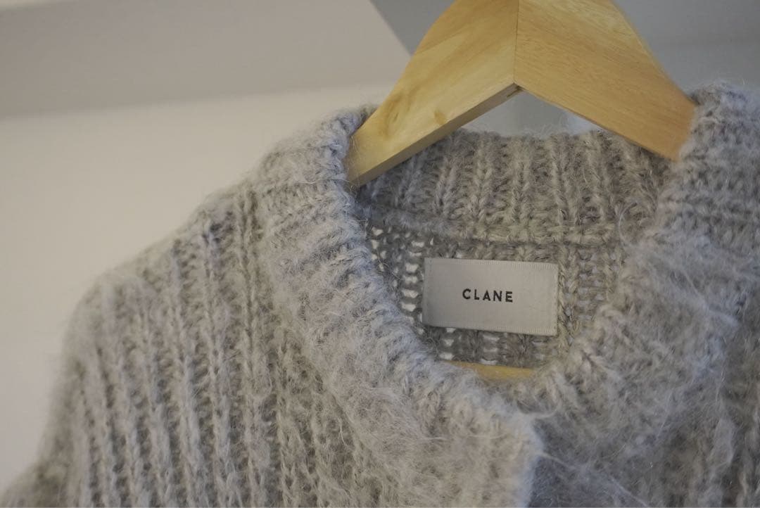 COLOR MOHAIR SHAGGY CARDIGAN サイズ1