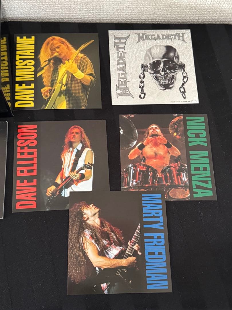MEGADETH MEGABOX シングルコレクション