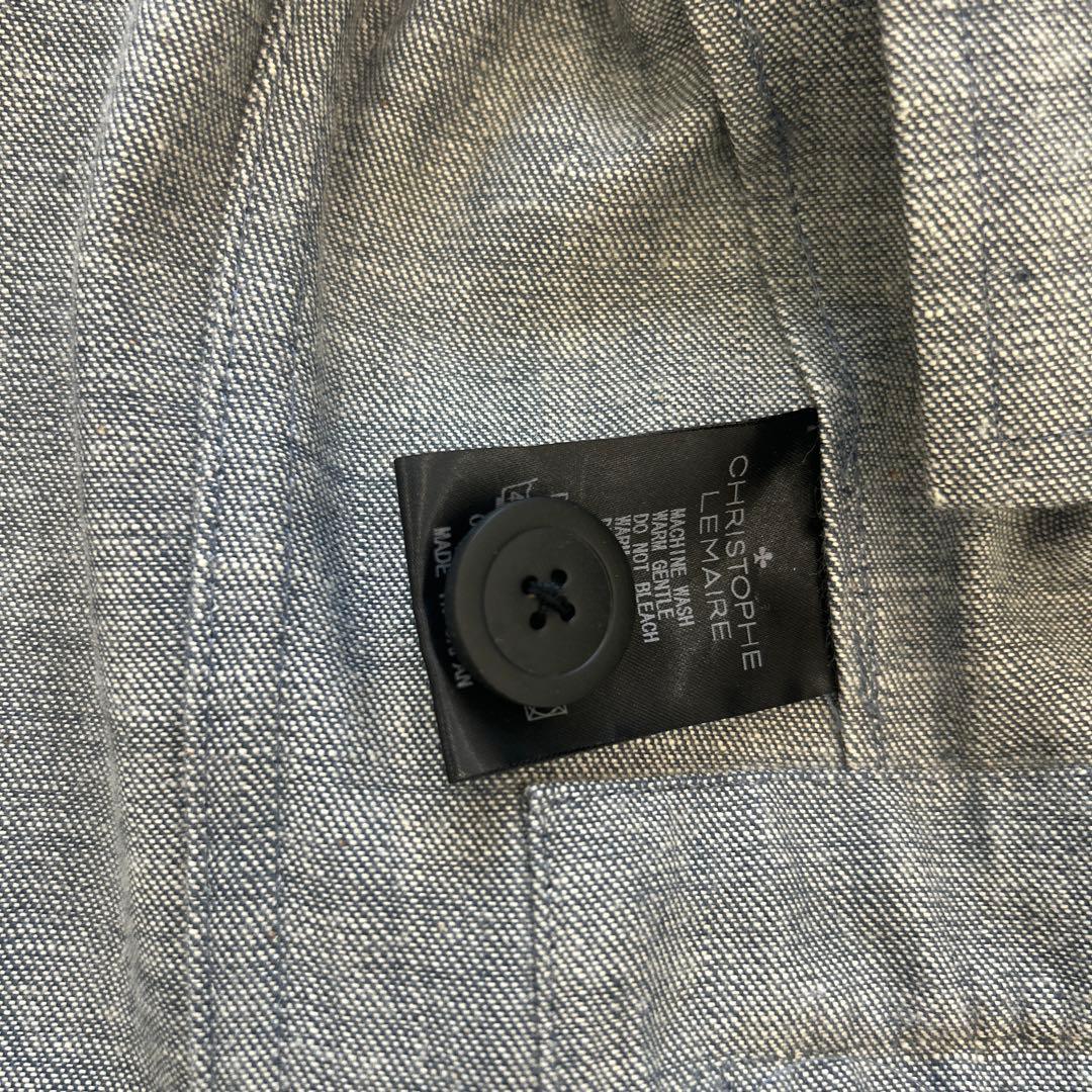 CHRISTOPHE LEMAIRE デニム調テーラードジャケット