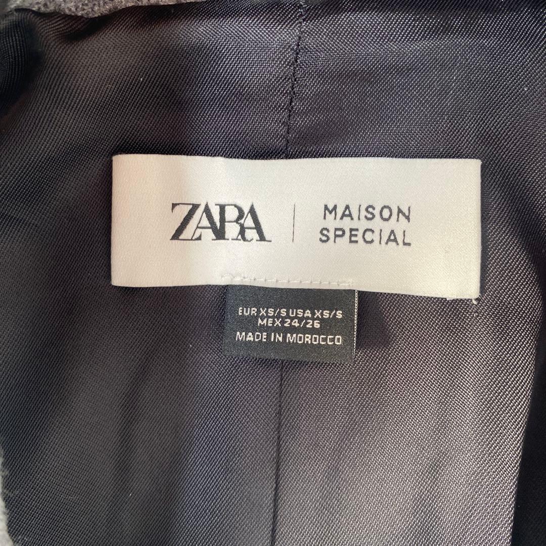 ZARA MAISON SPECIAL グレー ロング L チェスターコート