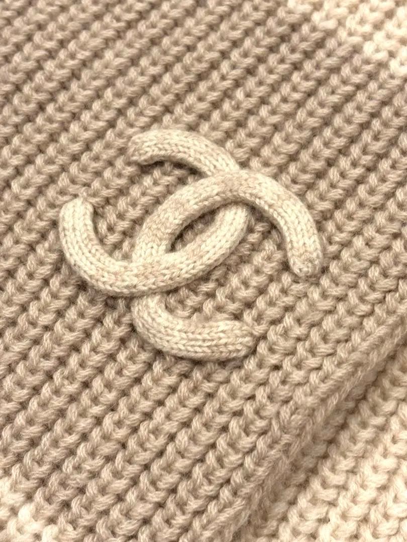 CHANEL ベージュ ストール　 マフラー