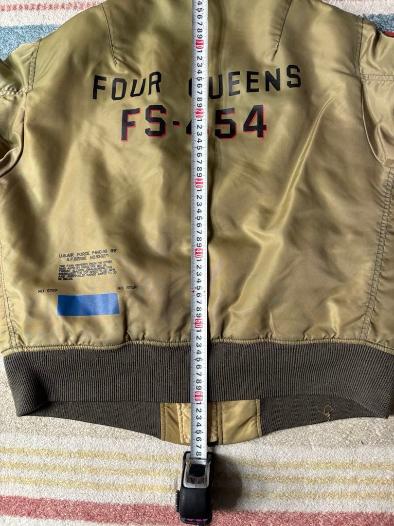 AVIREX アヴィレックス 58th BOMB FourQueens MA-1