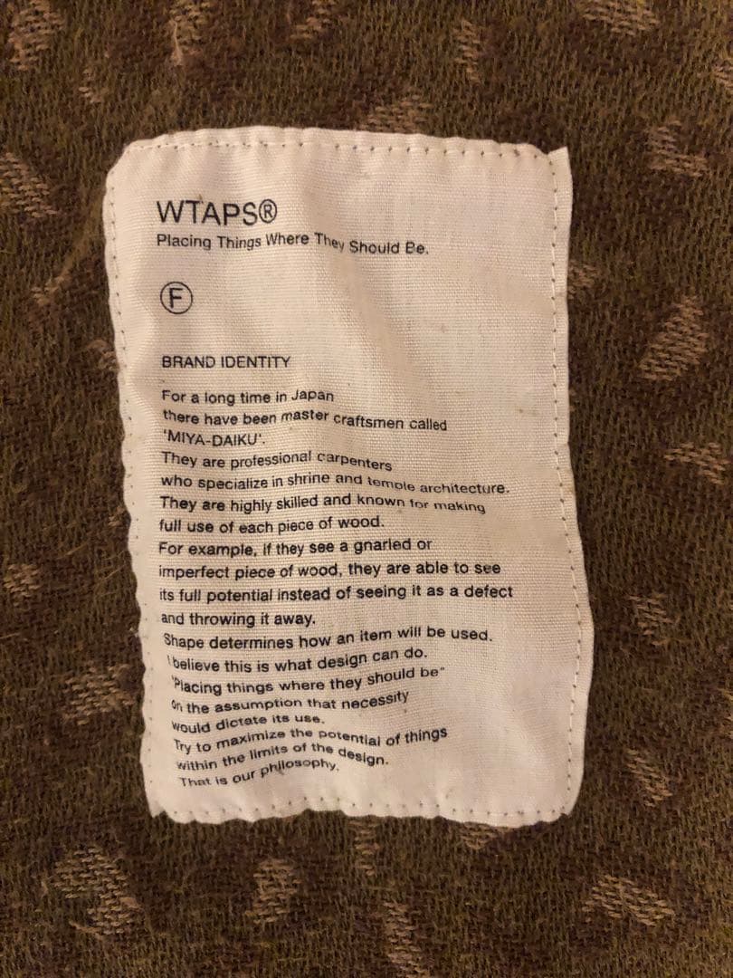 智*上様 WTAPS SHEMAGH コットンスカーフマフラー窪塚キムタクシュプ
