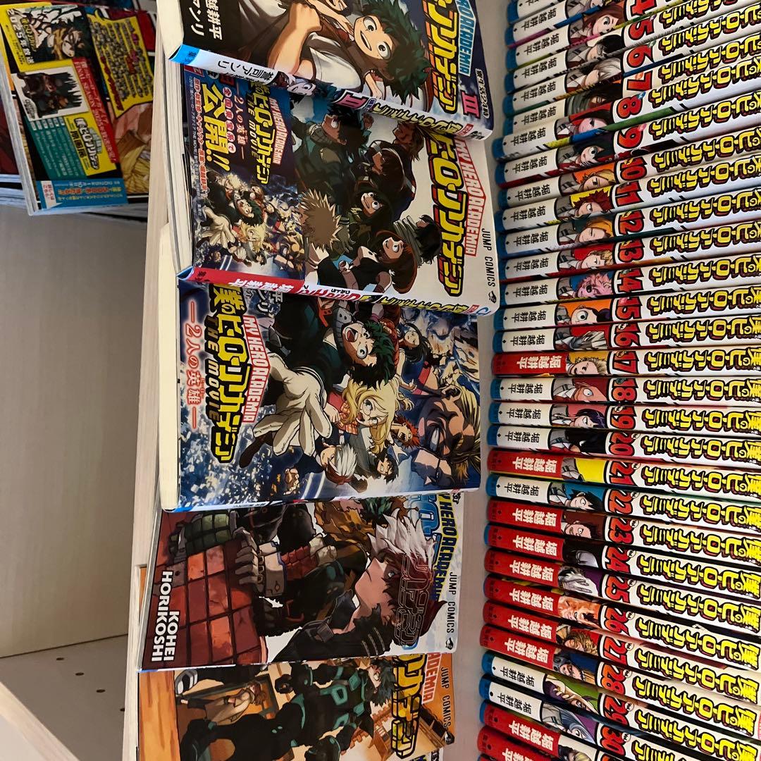 僕のヒーローアカデミア　全巻(1〜42) +ファンブック等