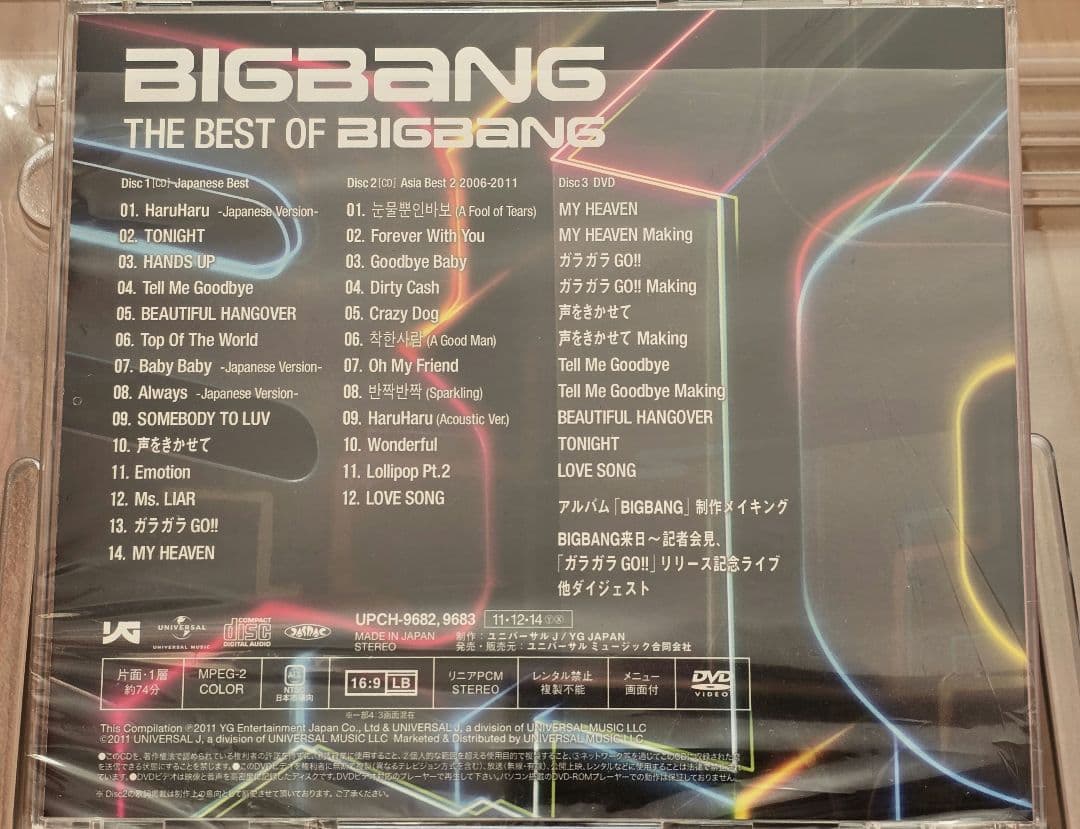 BIGBANG THE BEST OF BIGBANG ボックスセット