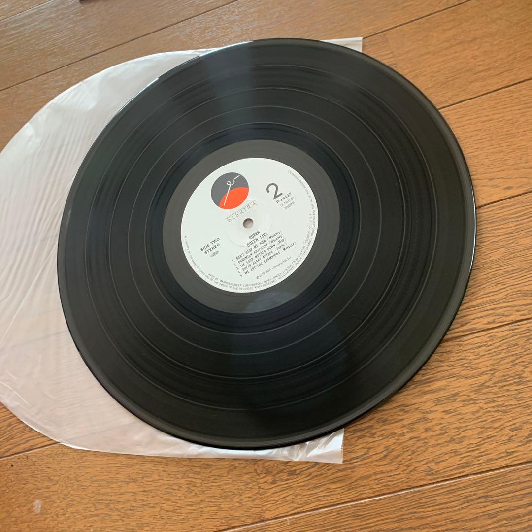 QUEEN LIVE クイーン ライブ 来日記念盤 歌詞対訳付 LPレコード貴重