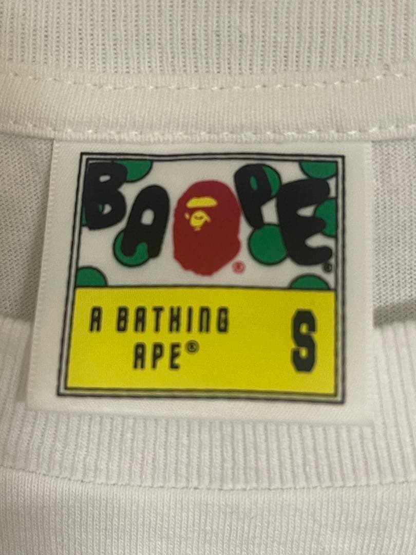 A BATHING APE ホワイト Tシャツ
