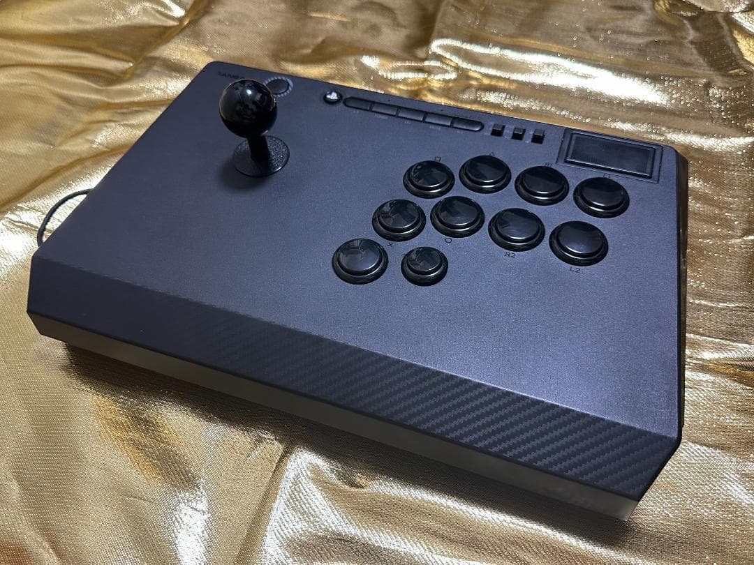 Qanba Titan 加工品 アケコン　L3,R3 ボタン増設カスタム