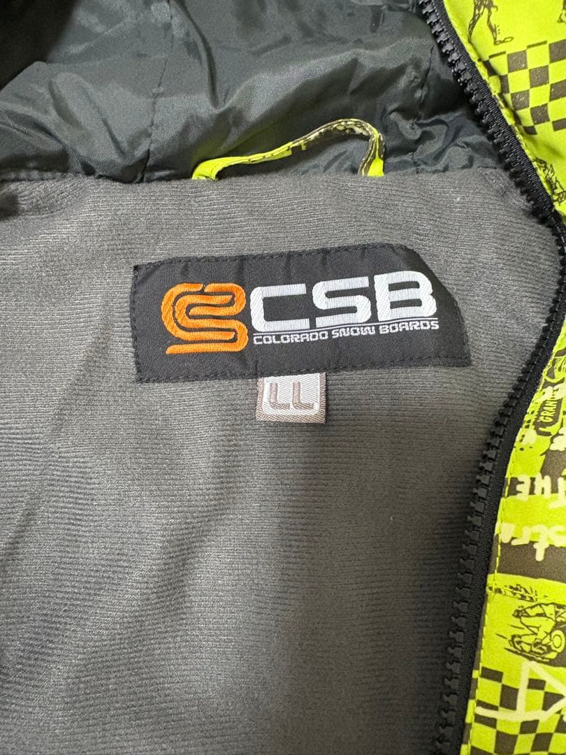 CSB スノーボードウェアセット LLサイズ　手袋　ベルトセット