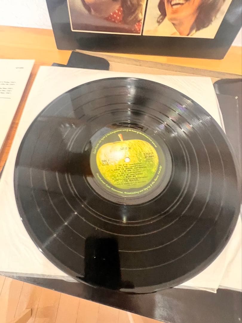 The Beatlesレコード let it be BOXセット写真集付