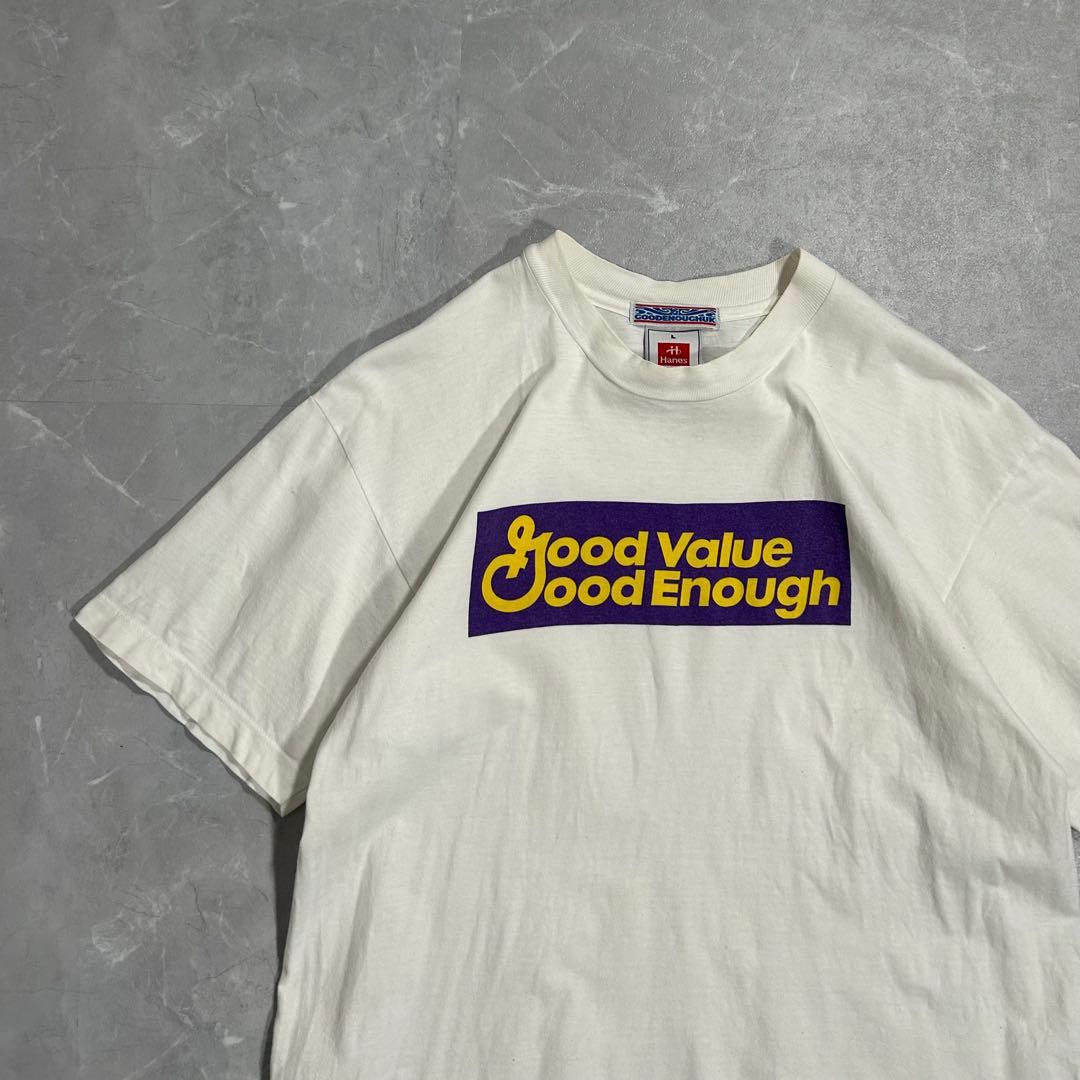 90s GOOD ENOUGH tシャツ 藤原ヒロシ ヴィンテージ 古着 短丈