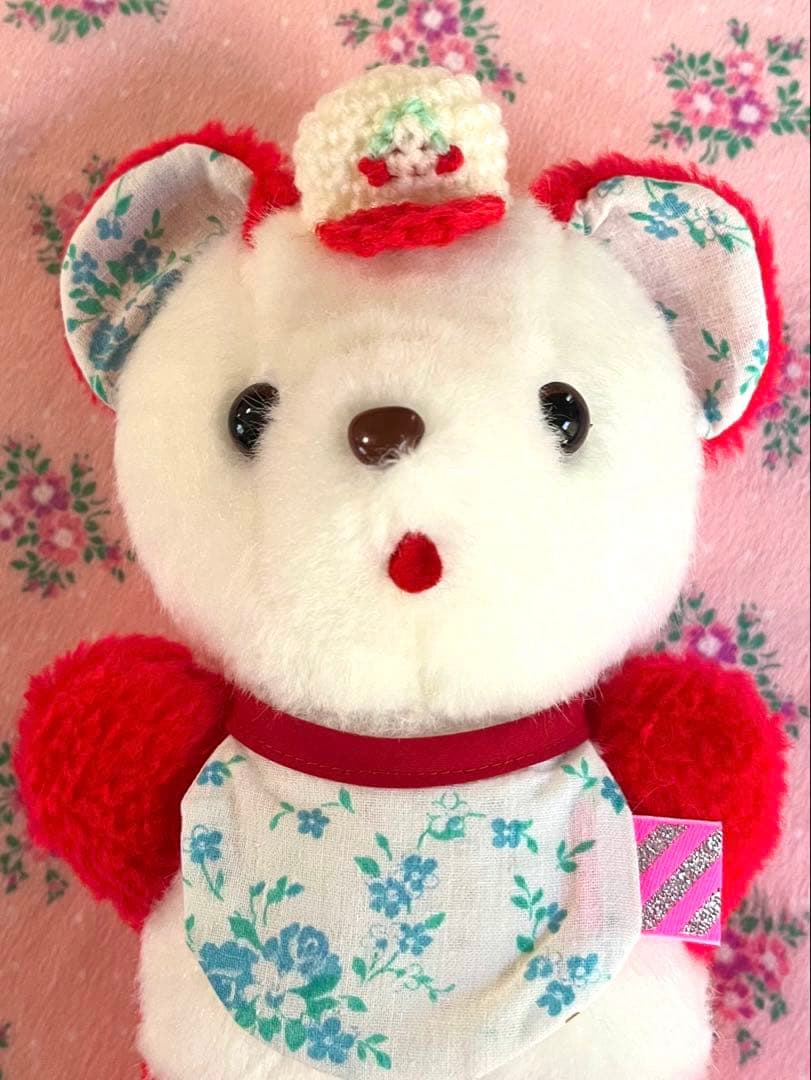 ファンシーアラモード♡ソフィーエショコラコラボ　くまさんぬいぐるみ&巾着袋セット