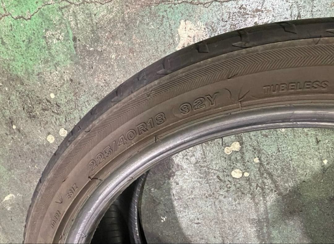 MR①225/40R18 BS ポテンザ S001 21年製 手渡し可