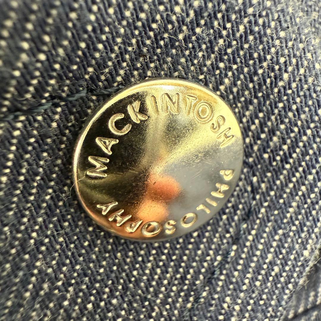 美品 24年 マッキントッシュフィロソフィー WELBURY DENIM コート