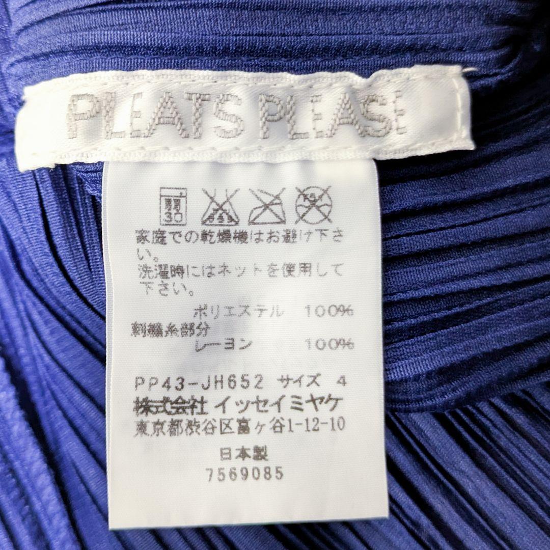 大きいサイズ　プリーツプリーズ　イッセイミヤケ　刺繍　プリーツ　ワンピース