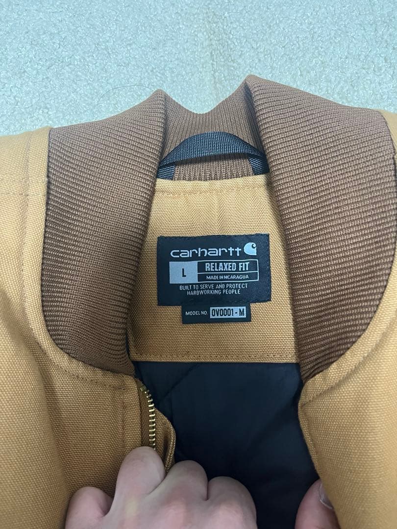Carhartt ダックベスト L 美品