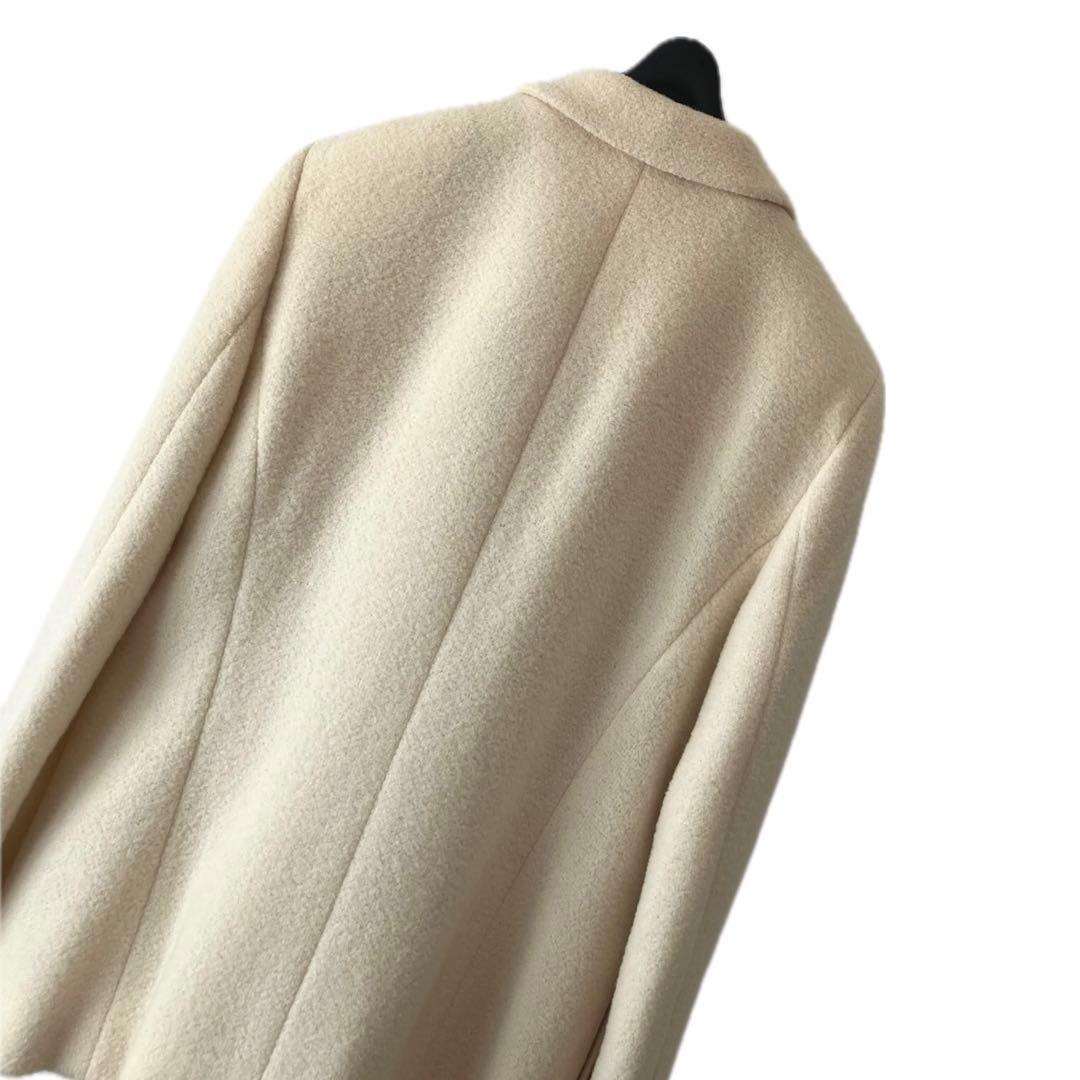 美品 Aquascutum アクアスキュータム ウール系 テーラードジャケット
