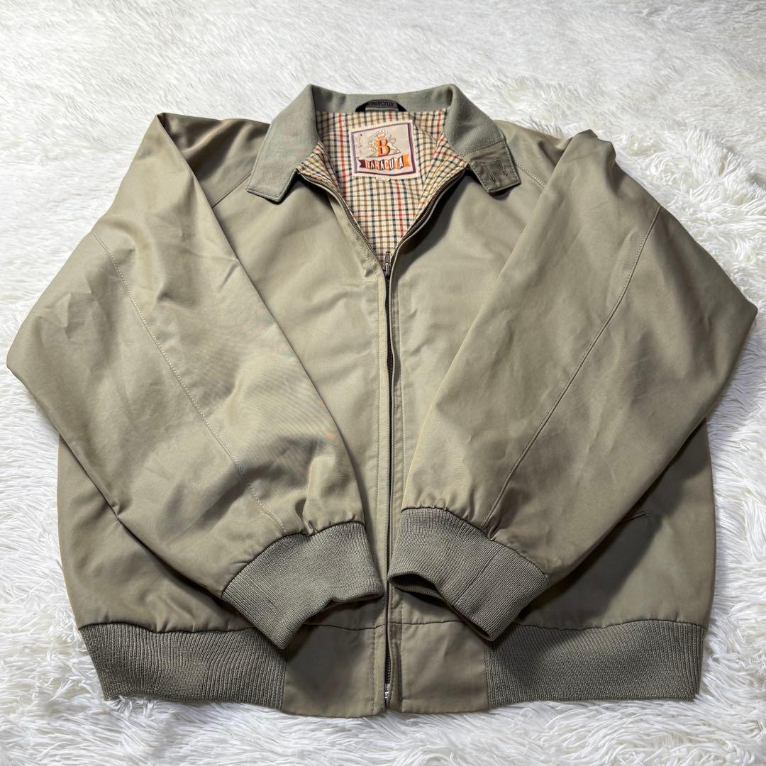【一枚袖】BARACUTA G9 ハリントンジャケット 玉虫色 40